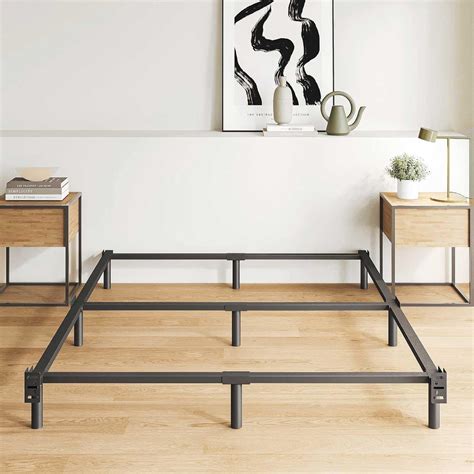 black metal bed frame with box spring|9 inch metal bed frame.